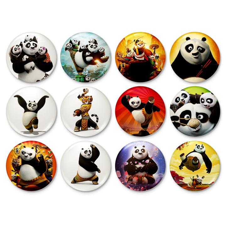 پیکسل خندالو طرح پاندا کونگ فو کار کد 32 مجموعه 12 عددی